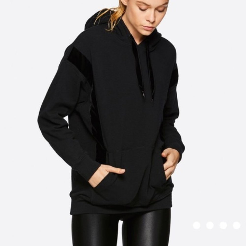NWT Alala Black Rail Pullover Hoodie
